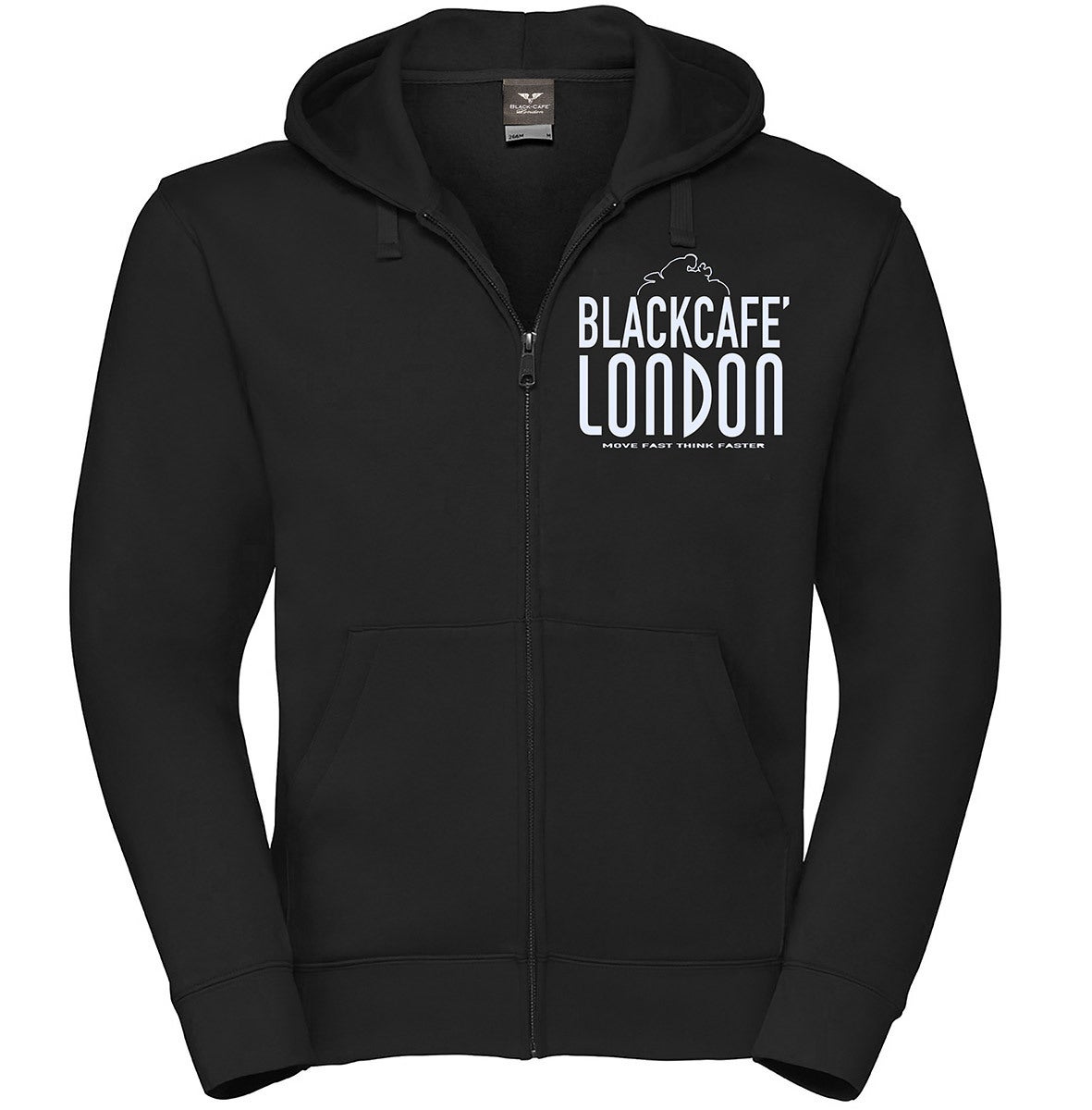 Black Cafe London Black-Cafe London Classic Zip Hoodie ZH-202001-BCL-12-M