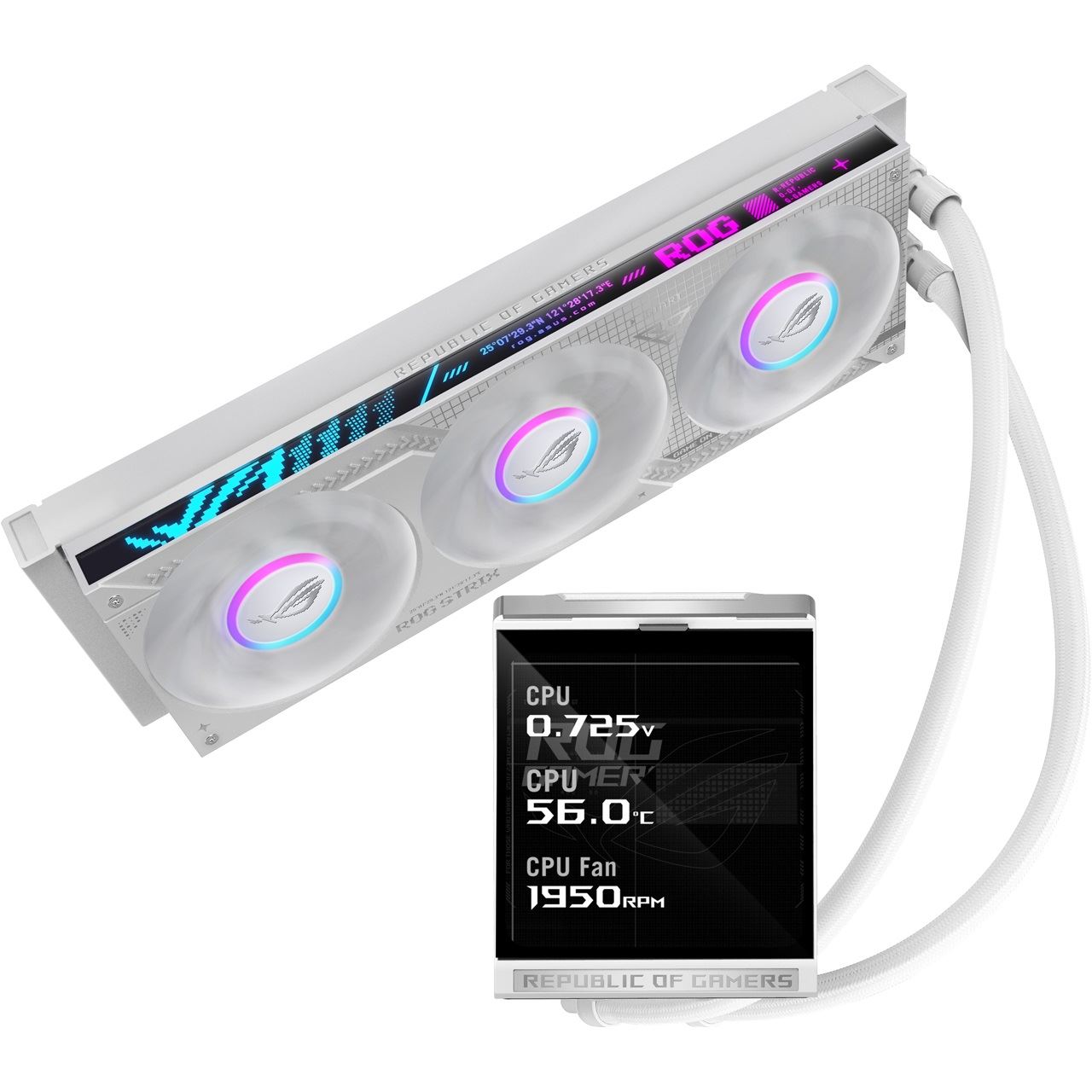 Asus ROG Strix LC IV 360 ARGB LCD White Edition All-in-One