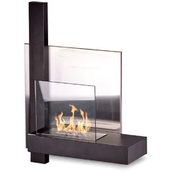 Divina Fire VIENNA Bioethanolkamin, wandmontierter Bioethanolkamin, L65 x H75 x T23