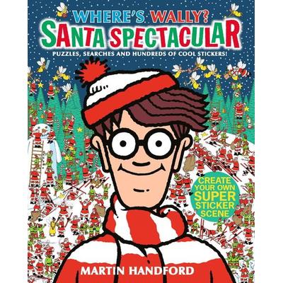 Where''s Wally? Santa Spectacular Sticker Activity Book, Taschenbuch von Martin Handford, Walker Books, 978-1-4063-7863-4