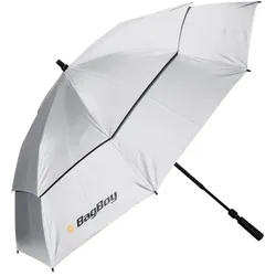 Bag Boy Golf UV Proof Regenschirm silber