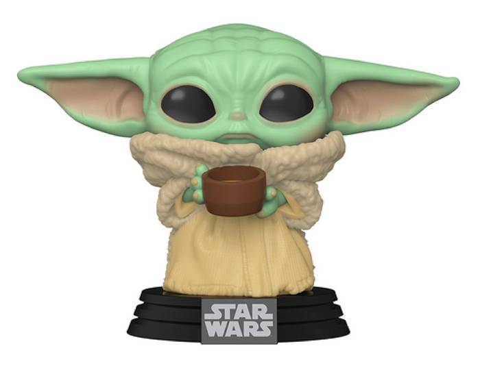 Pop The Child with Cup The Mandalorian