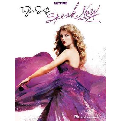 Taylor Swift Speak Now Easy Piano Songbook 14 Songs Including Mine, Back to December and Enchanted Hal Leonard Sheet Music with Lyrics for Beginners,