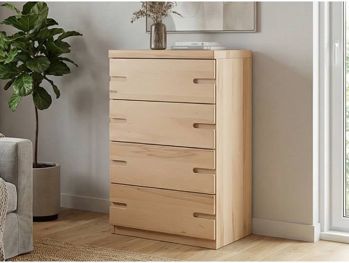 Kommode Kernbuche „Stefan“ 50 cm Massivholz Buche