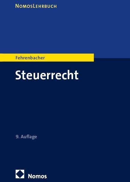 Oliver Fehrenbacher - Steuerrecht - Preis vom 15.10.2026 23:06:25 h
