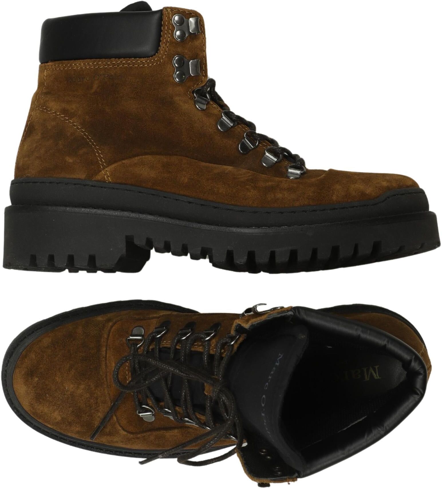 Marc O' Polo Stiefel, Braun, Gr. EU 41, Leder - Second Hand