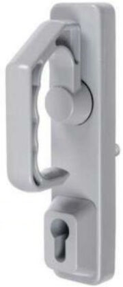 Poignée rotative sans cylindre profil européen blanc JPM PR2E00-39-0A