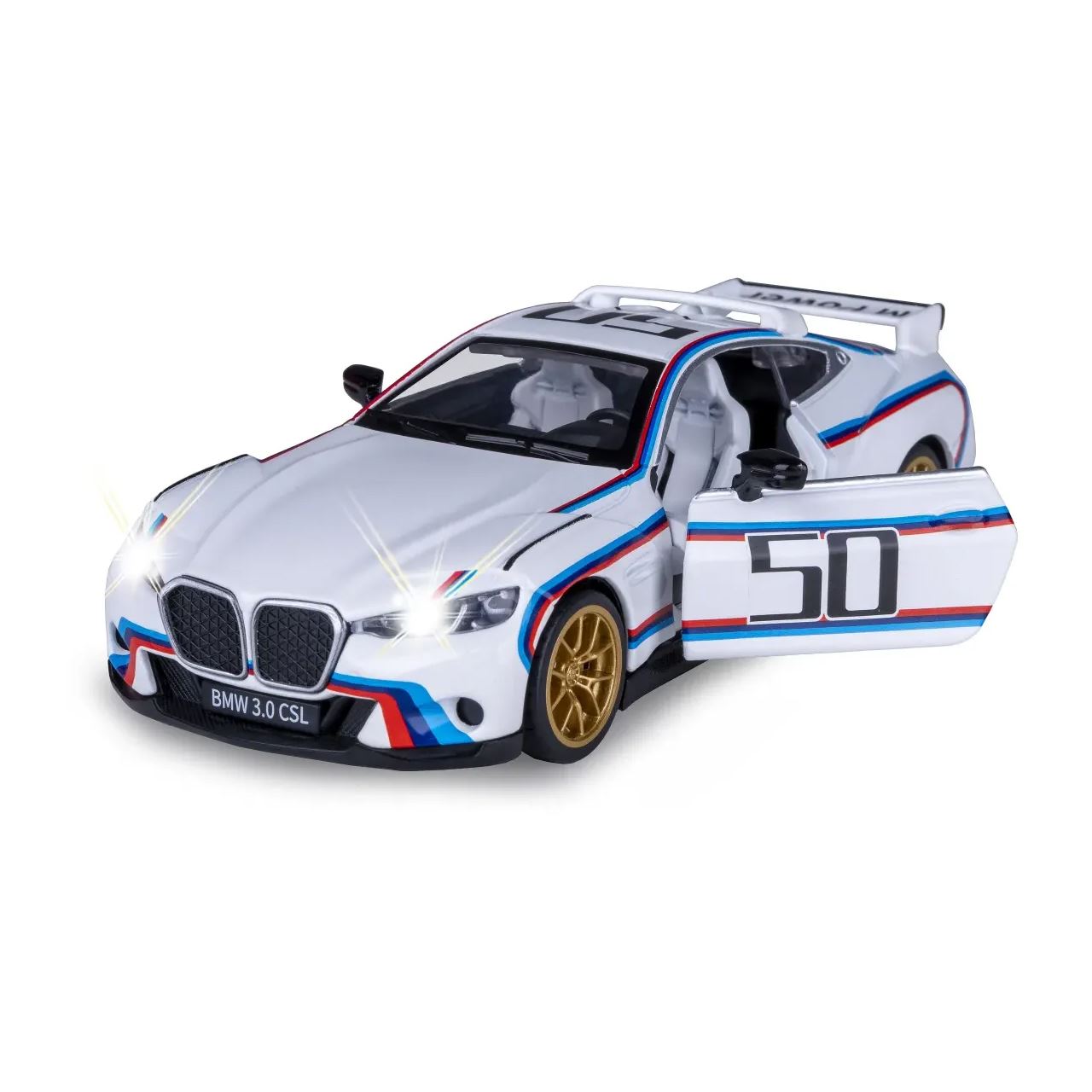 Jamara BMW 3.0 CSL 1:34 weiß 3+