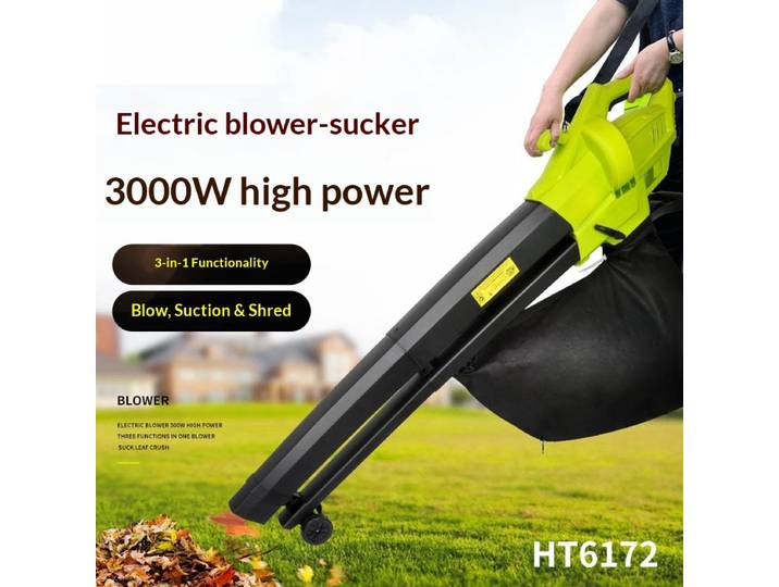 Aspirateur de feuilles de jardin haute puissance et souffleur de feuilles, balayeuse à aspiration, souffleur de poussière, aspirateur, souffleur sans fil ultra-puissant, Dmuchawa Gisam, souffleur
