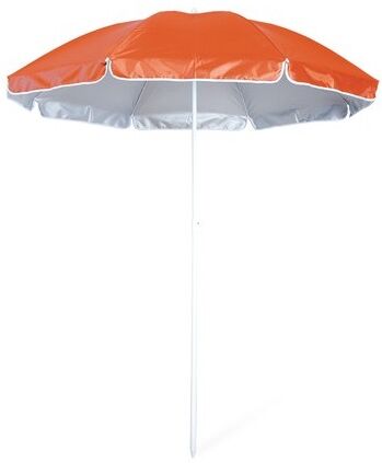 Parasol personnalisable de plage Taner nylon bleu