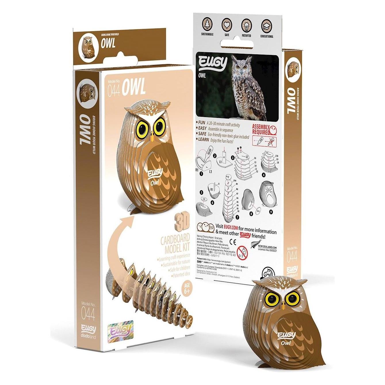 Eugy 3D Bastelset Eule (E044)