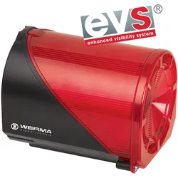 Werma, Personenschutz, Kombination LED-EVS-Leuchte/Mehrtonsirene 444
