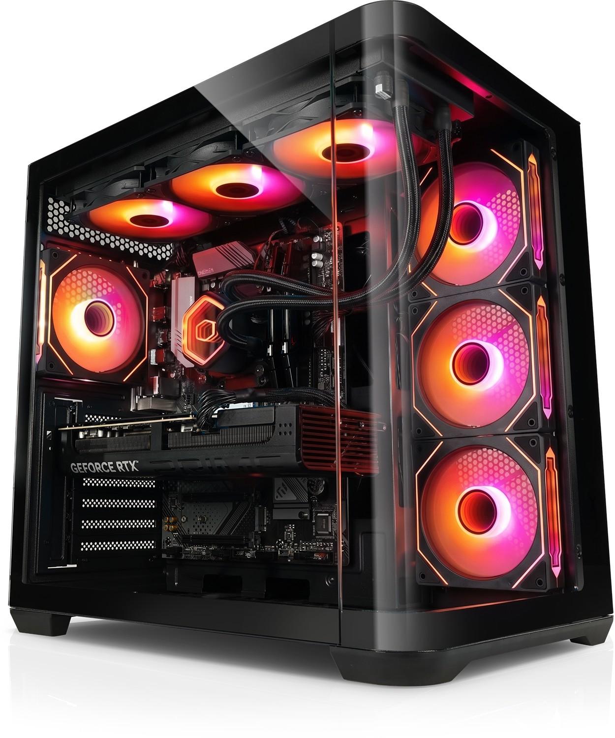 kiebel.de Gaming PC Panorama Curve IX AMD Ryzen 7 9700X, 32GB DDR5, AMD Radeon RX 9070 16 GB, 1TB SSD, Windows 11, Gaming PC