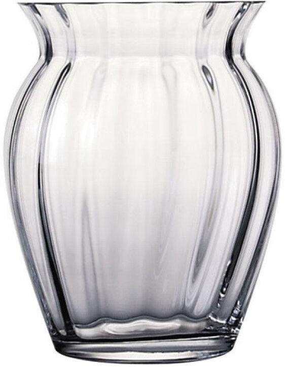 Dartington Crystal Florabundance Table Vase 18.5cm H X 13.2cm D