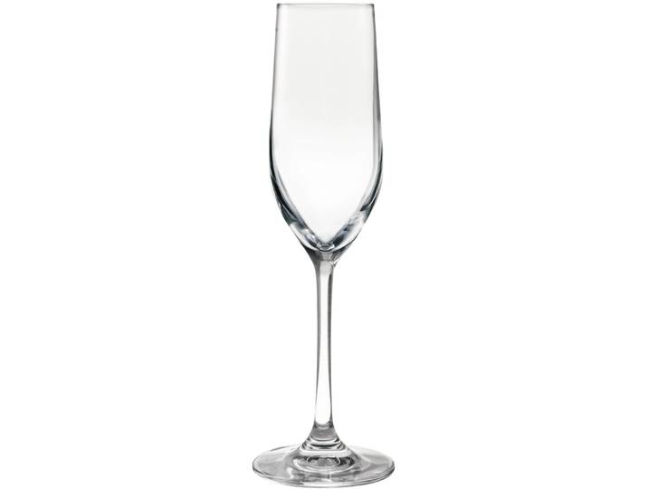 Berndorf Champagnergläser-Set Grand Cru Transparent Glas H 22 cm 0.18 l 6 Stk