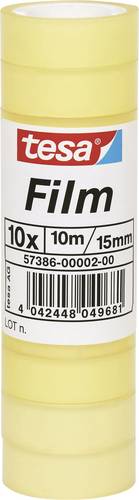 TESA 57386-00002-04 tesafilm Standard Transparent (L x B) 10m x 15mm 10St.