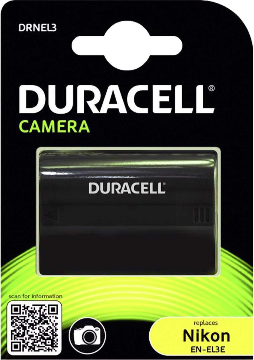 Duracell lithium-ion batterij 1600mAh geschikt voor Nikon EN-EL3/EN-EL3a