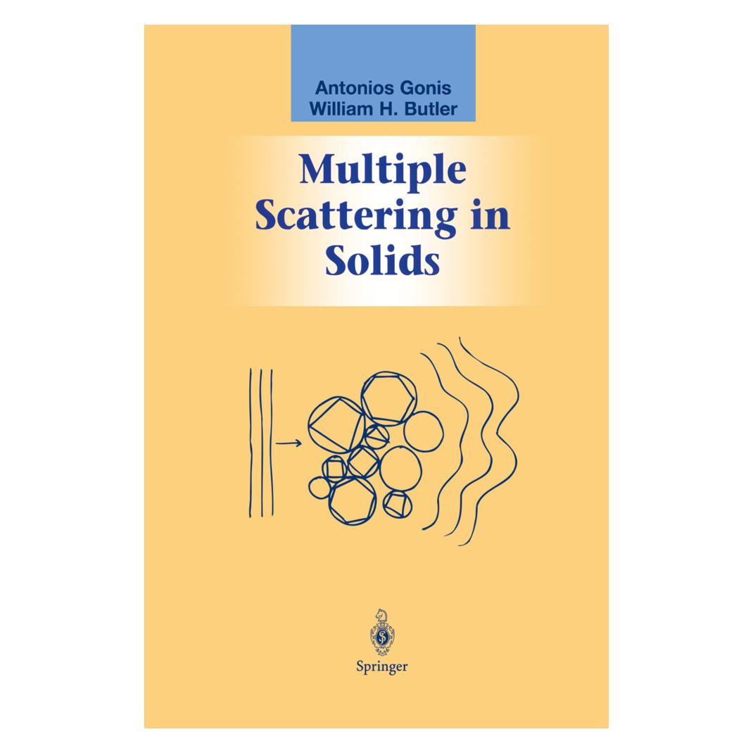 Springer Multiple Scattering in Solids (Englisch, Softcover, Antonios Gonis, William H Butler, William H. Butler) (55513636)