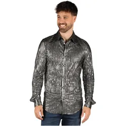 Thetru Disco Dancer Hemd silber (3XL)