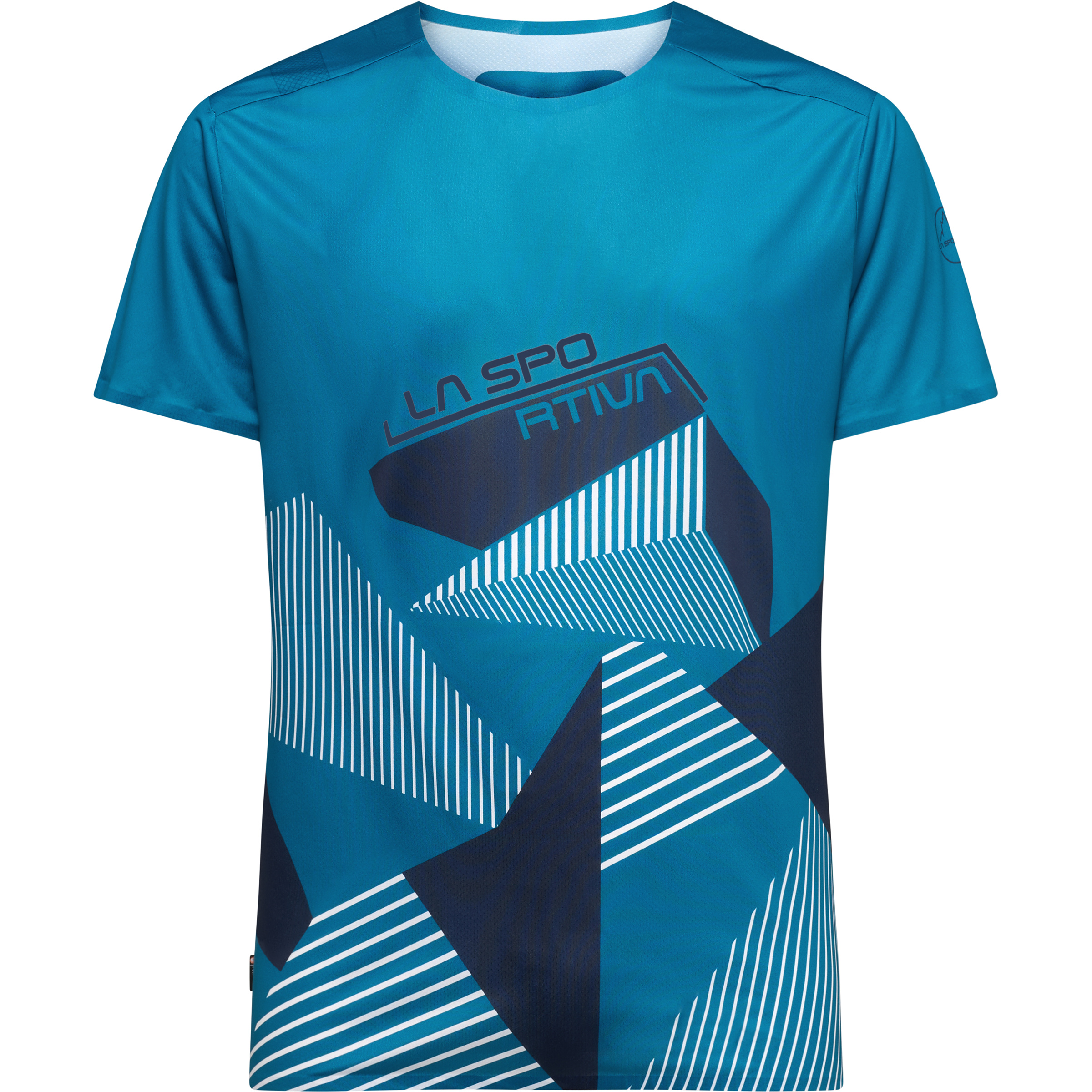 La Sportiva Comp Herren T-Shirts blau Größe L Alpinklettern | Sportklettern Atmungsaktiv