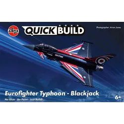 Airfix QUICKBUILD Eurofighter Typhoon Blackjack Steckbausatz