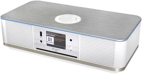 Soundmaster ICD2023WE Internet CD-Radio Internet, DAB+, UKW DAB+, UKW, Internetradio, WLAN, Bluetooth, CD, MP3, AUX Spotify Weiß