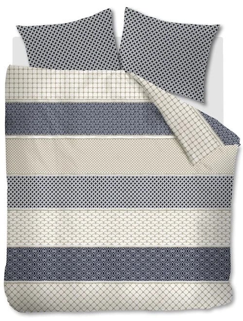 Riviera Maison Ropes dekbedovertrek Marineblauw