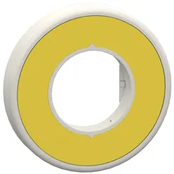Schneider Electric ZBY9W2M101 Beleuchtbares Schild für Not-Aus/Not-Halt, 1 LED rot, 230V, blanko
