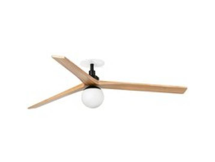 Ventilateur de plafond - FARO BARCELONA - RECESSED L - Blanc/Pine - Moteur DC - 6 vitesses - Pour plafonds inclinés
