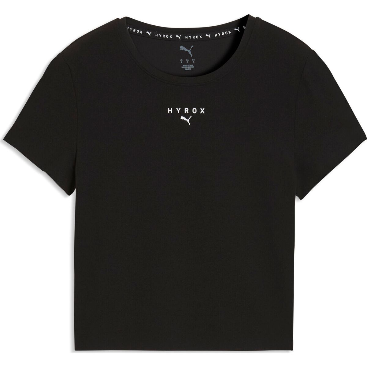 Puma W Puma X Hyrox Shapeluxe SS Crop Tee puma black (01) XXL 528548-01-XXL