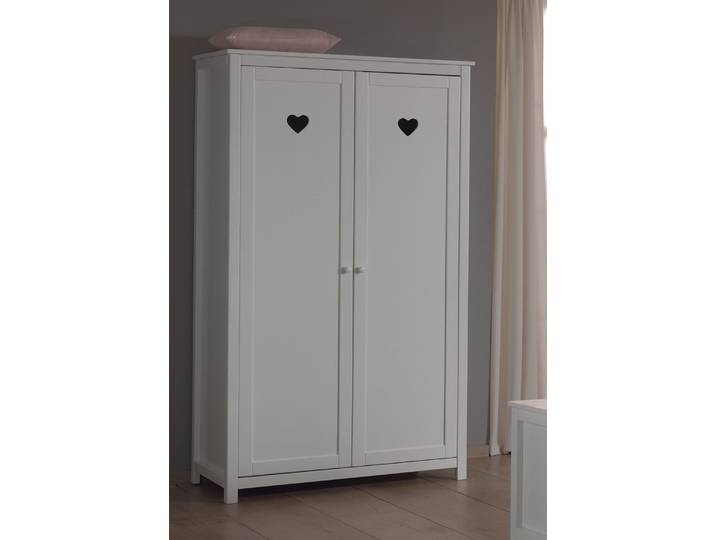 Kleiderschrank VIPACK Amori , weiß, B:110cm H:190cm T:57cm, FSC-zertifizierter Holzwerkstoff, Schränke, Kleiderschrank