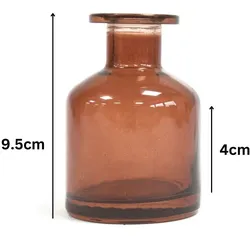 140 ml Round Alchemist Reed Diffuser Bottle - Brown