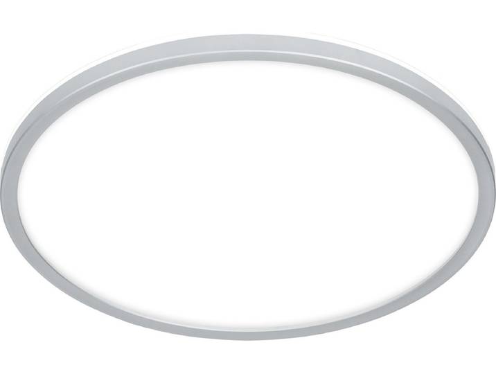 BRILONER Pulap - LED Badkamerlamp - plafonniére met indirect verlichting - neutraal wit licht - Ø29 x 4 cm - chroom