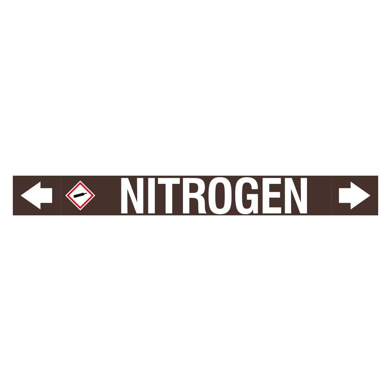 Brady ASME - Rohrmarkierer - Nitrogen (ASMEPM-100X920MM-NITROGEN)