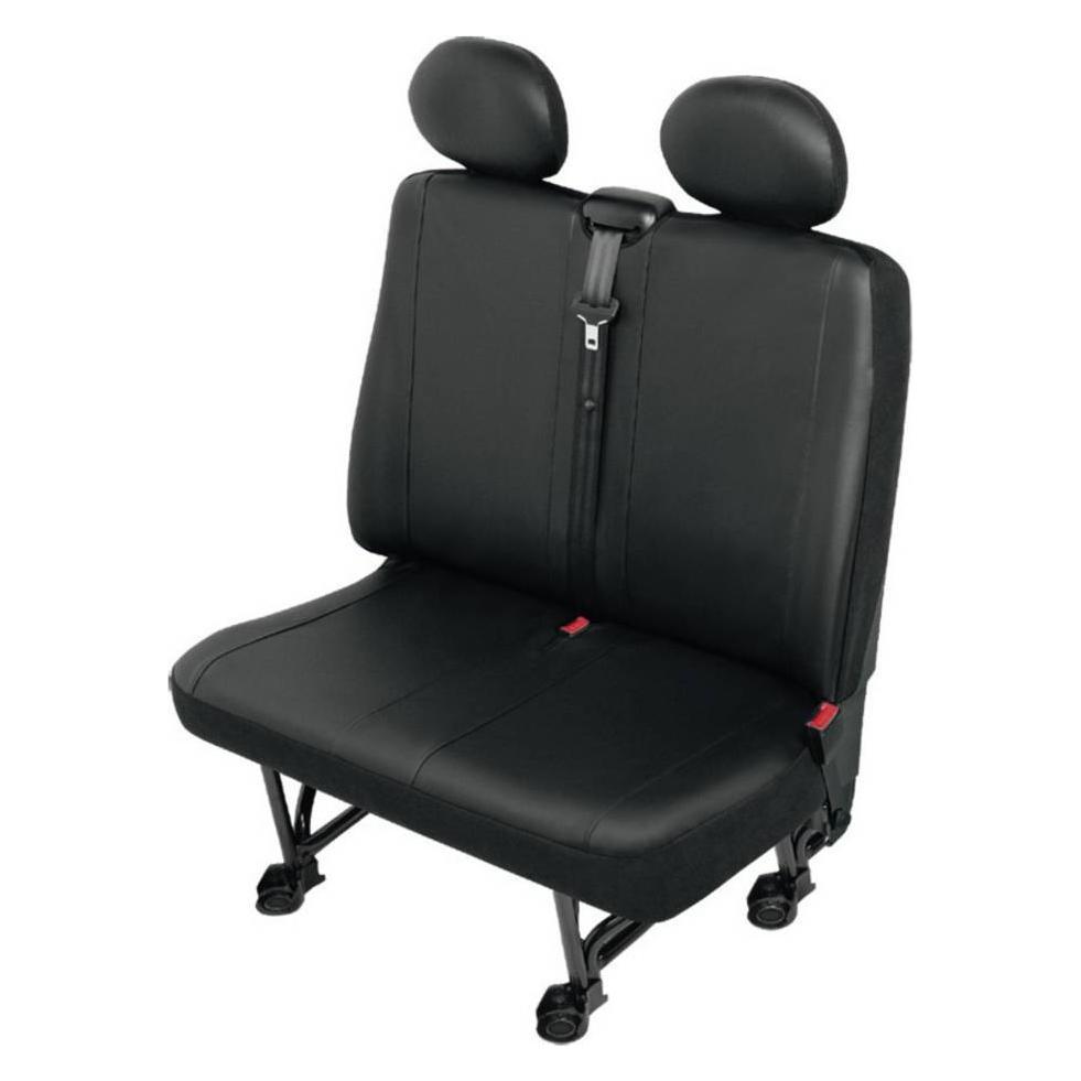 HP Autozubehör 22817 Doppelsitzschoner Kunstleder Schwarz Doppelsitz (22817)