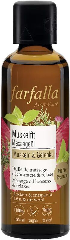 farfalla - Muskeln&Gelenke,MuskelfitMassageöl, 75 ml