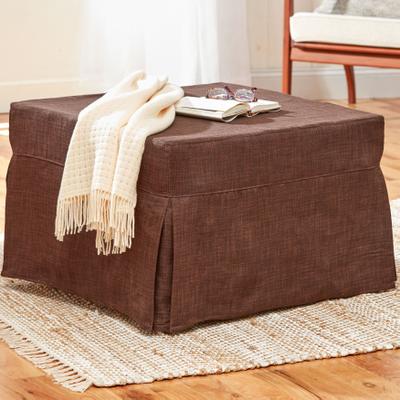 250 lbs. Weight Capacity Sleeper Ottoman by BrylaneHome in Brown Hidden Bed (350 lb. capacity)