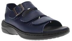 Women's Breezy Walker Sandal by Propet in Navy (Size 6.5 XW)