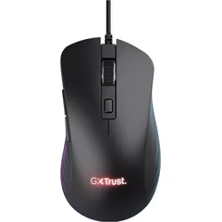 Trust Gxt924 Ybar+ Gaming Mouse Black (Kabelgebunden), Maus, Schwarz