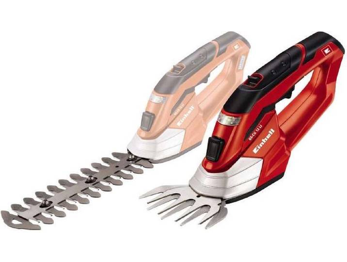Einhell Accu Gras- en Heggenschaar GE-CG 12 Li - 12 V/Li-ion - 1\,5 Ah accu - Metalen versnellingsbak - Telescopische handgreep