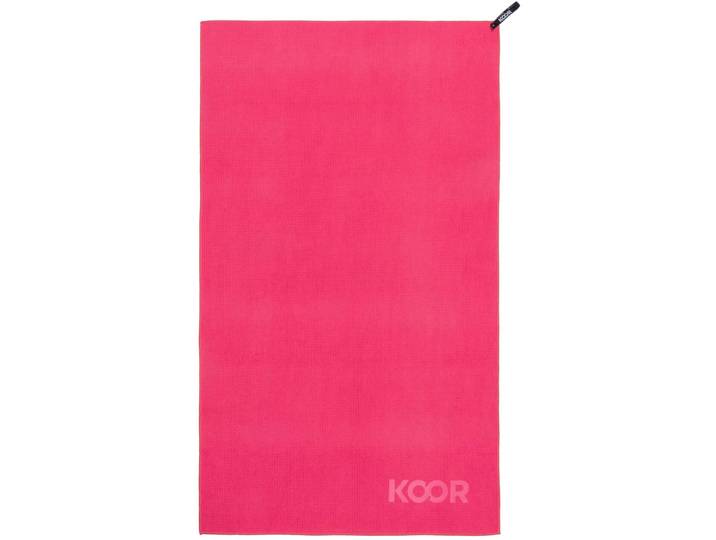Badetuch KOOR Waffle 75x130 cm Rosa - Badetuch