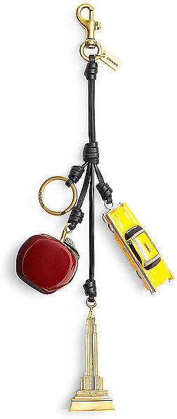COACH Taschenanhänger rot EG