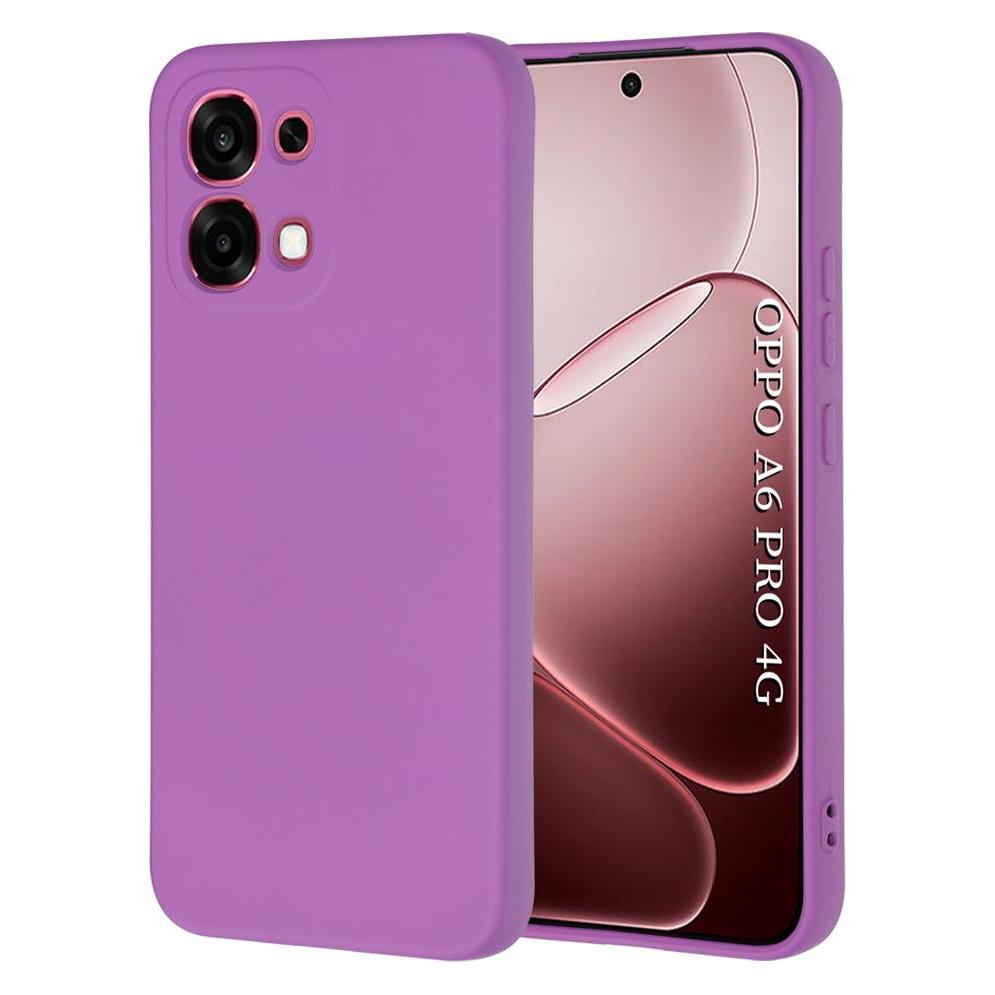 Techsuit - SoftFlex - Oppo A6 Pro 4G / A6 Pro 5G - Purple (Oppo A6 5G) (69671653)