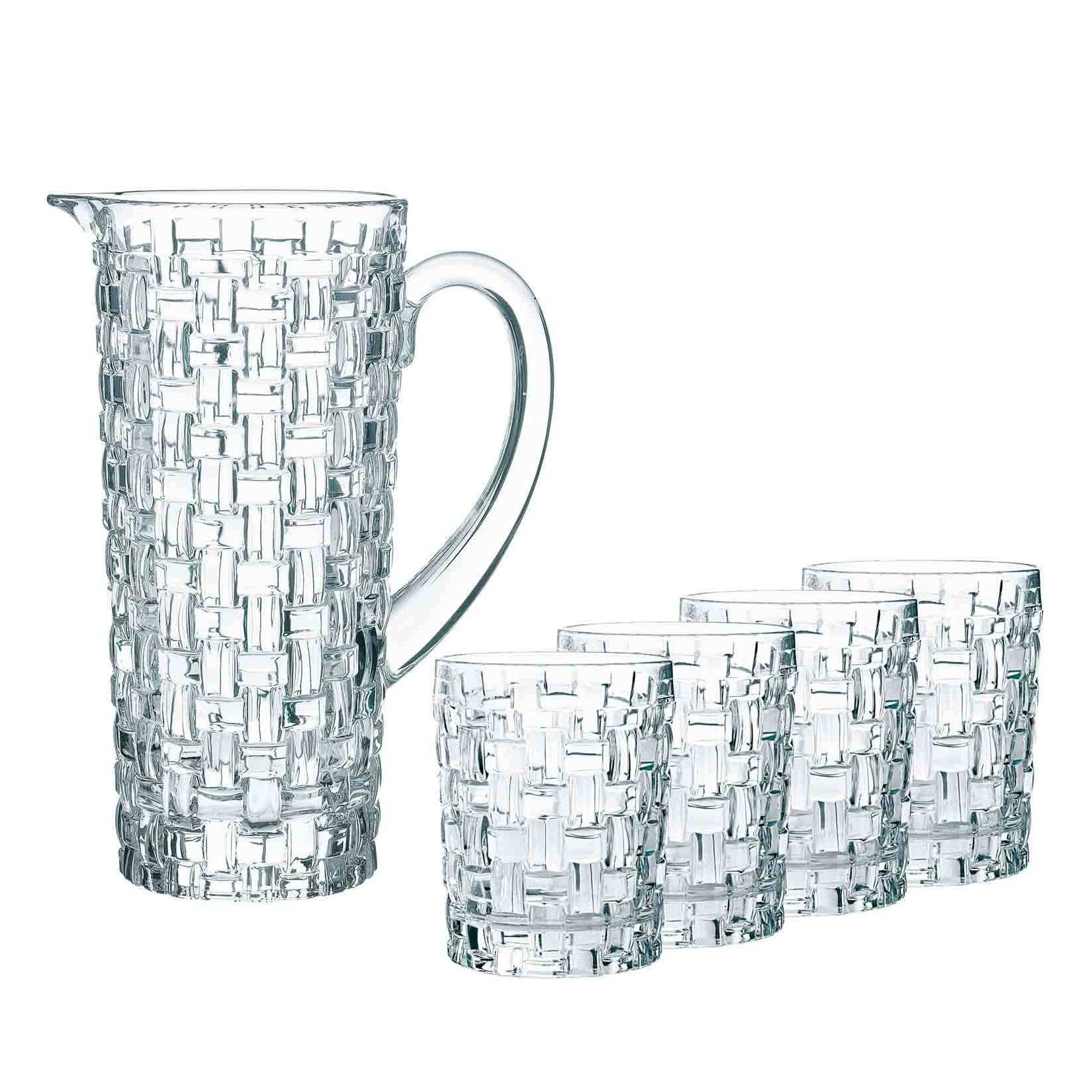 Nachtmann Becher- und Krug-Set Bossa Nova 5-tlg.