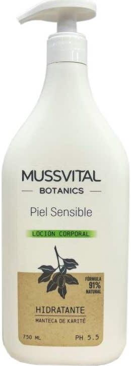 MUSSVITAL Essentials Botanics Loción Corporal Piel Sensibl 750 ml