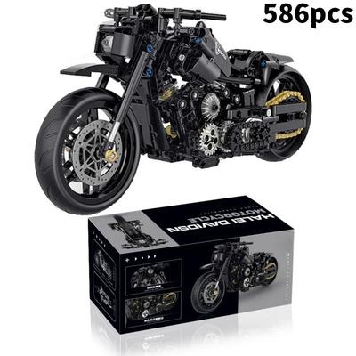 Technical Racing Motorcycle Building Blocks Set Technical Racing Motorcycle Building Blocks Set