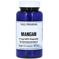 Mangan 5 mg GPH Kapseln 120 St