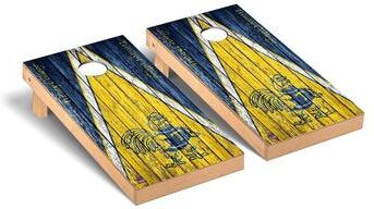 Skip's Garage Trinity College Bantams Weathered Cornhole Board Set