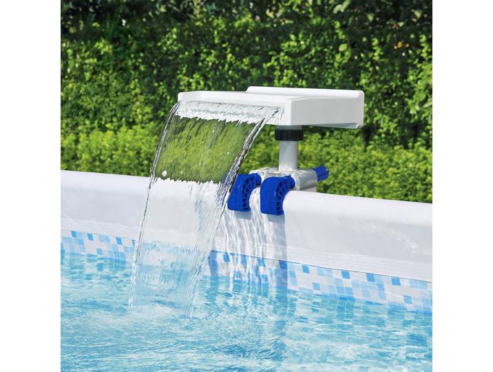 LED Pool Wasserfall