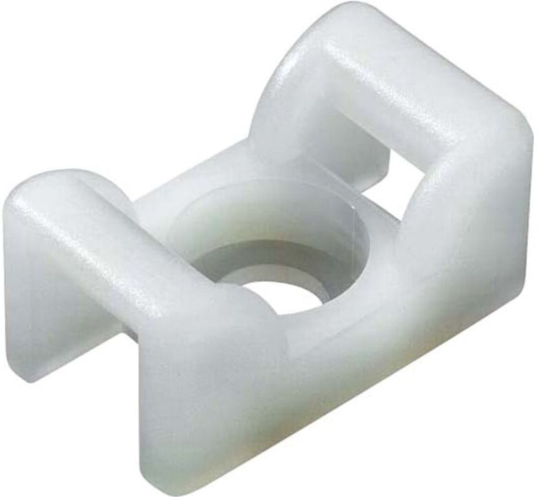 HellermannTyton KR8G5-N66-NA Befestigungssockel   für Kabelbinder bis 8 mm Breite   selbstklebend, 151-24819)
